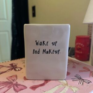 Rae Dunn makeup brush holder